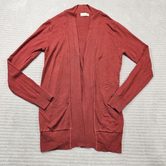 Women's Be Cool‎ Tangerine Cardigan Long Sleeve Classy size Medium - Picture 1 of 12
